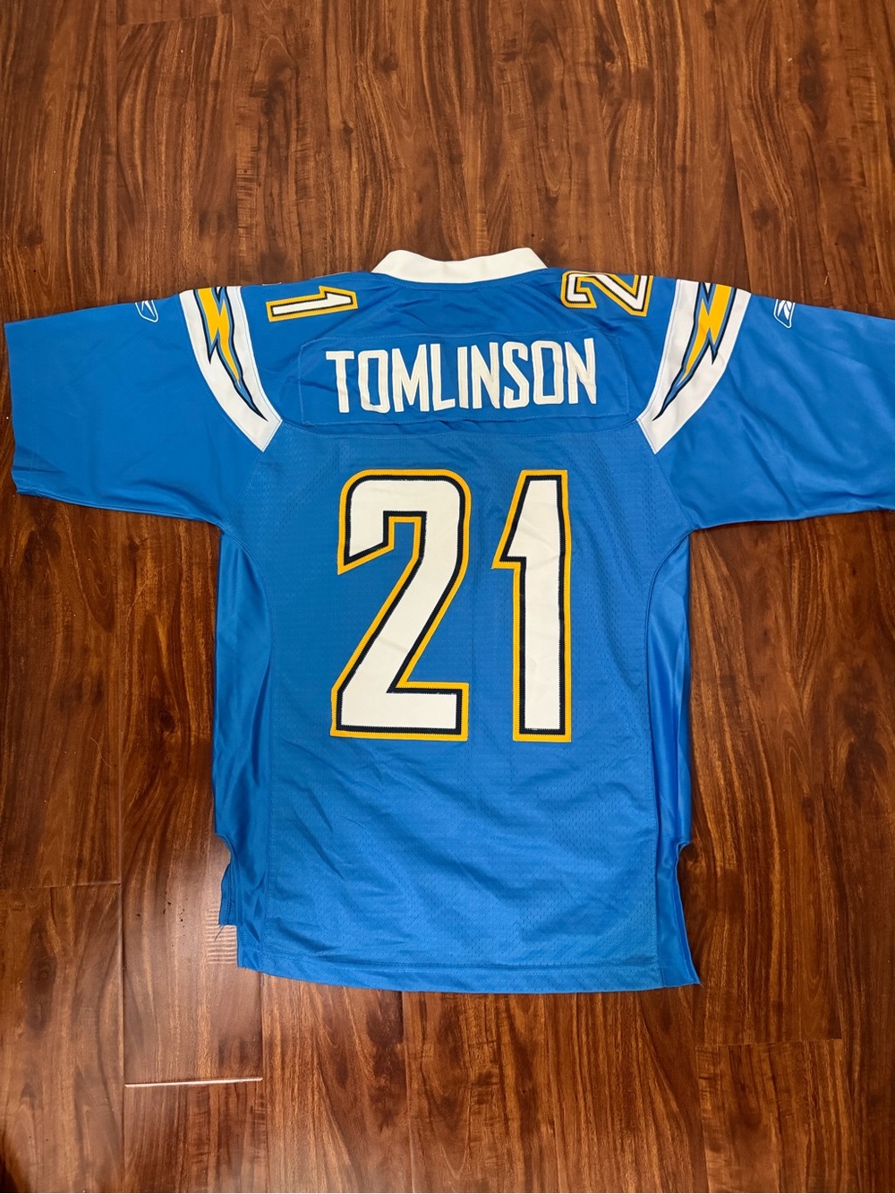 Tomlinson Chargers Jereey View 2